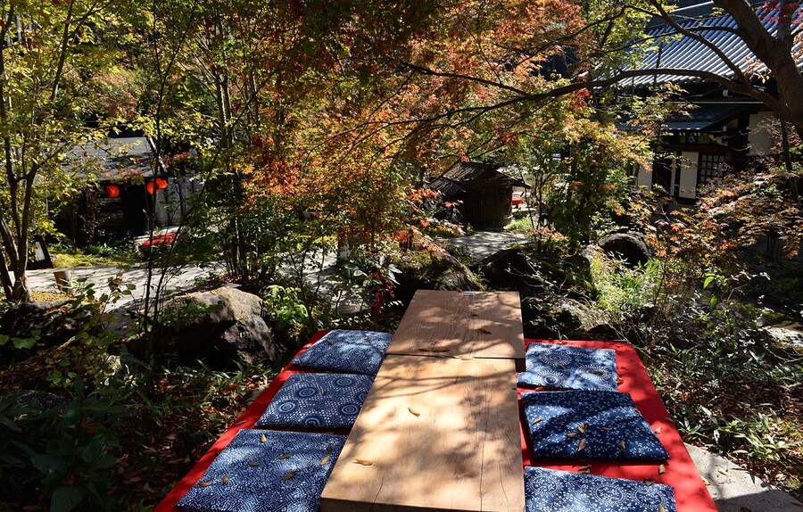 一燈銭_屋外席(Ittousen_Outdoor seats)