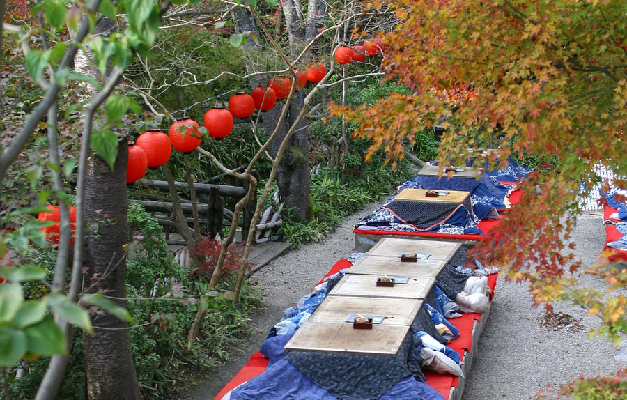 いろり山賊_外の席(Sanzoku_Outside seat)