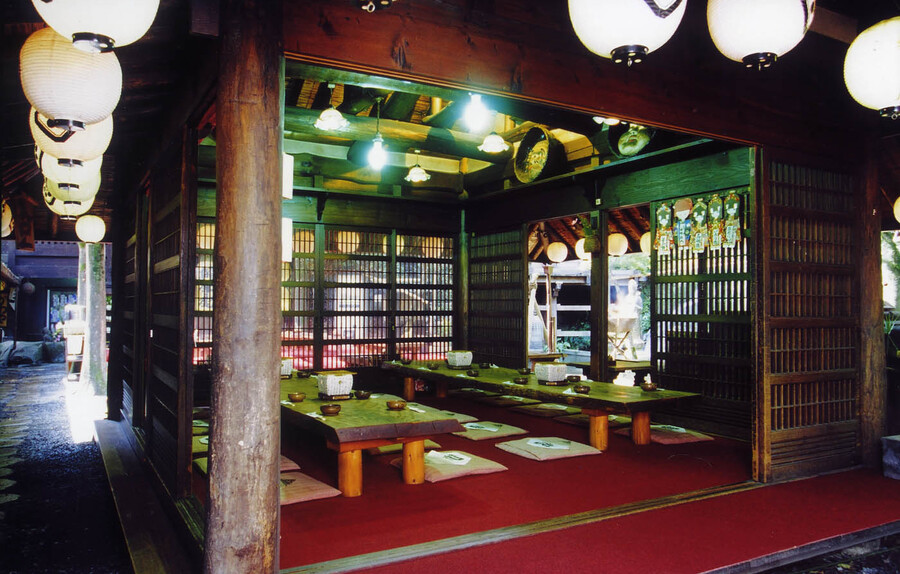 竈_離れ(Kamado_The interior of the detached)
