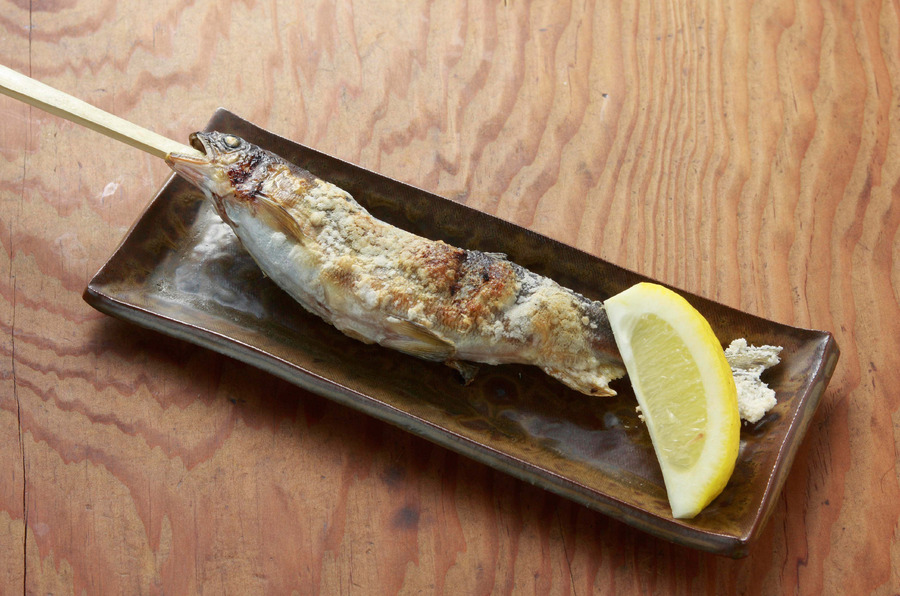 鮎塩焼(Ayu Shio-yaki)