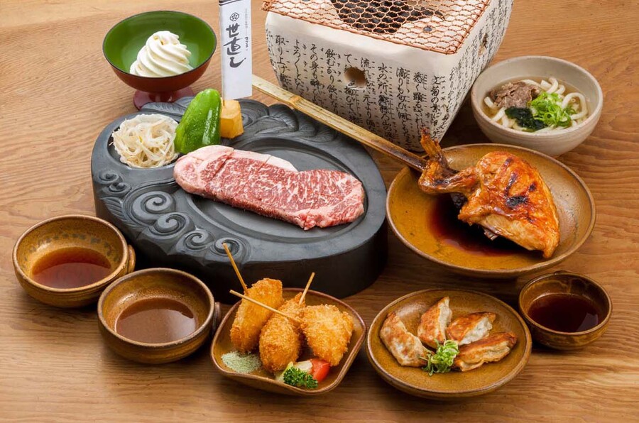 皇（すめらぎ）ロインコース(Sumeragi Beef Kuge-nabe Course)