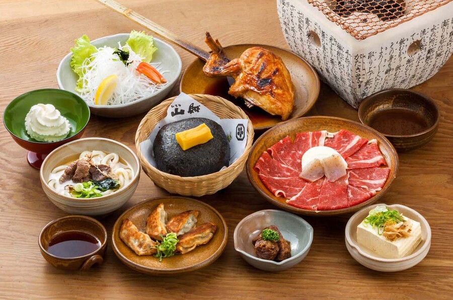 山賊の名物コース(Sanzoku's Oyabun Course)