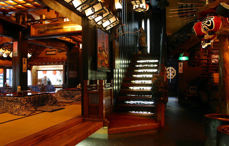 山賊砦_階段(Sanzoku-toride_Stairs)
